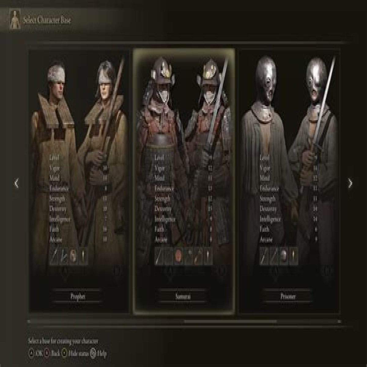 Best starting classes to use in Elden Ring
