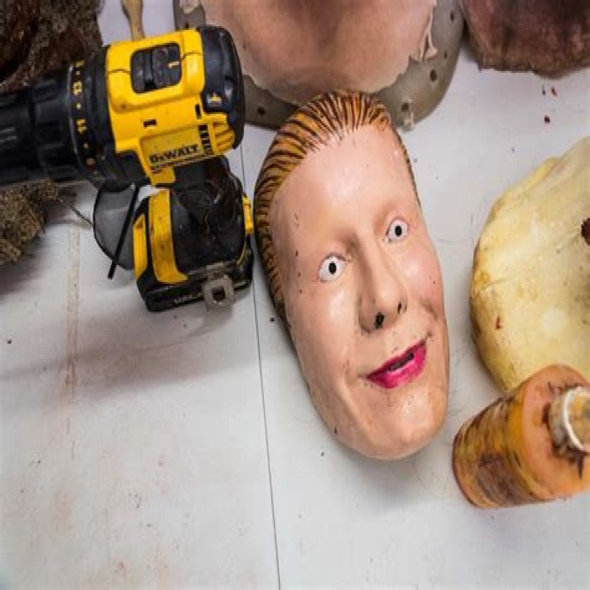 Blood and guts in a horror movie