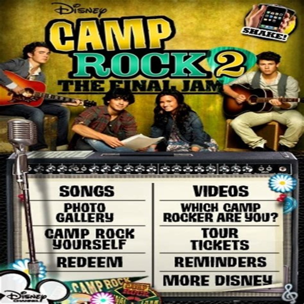 Cast Of Camp Rock 2: The Final Jam Featuring The Jonas Brother & Demi Lovato Video For “It’s On”
