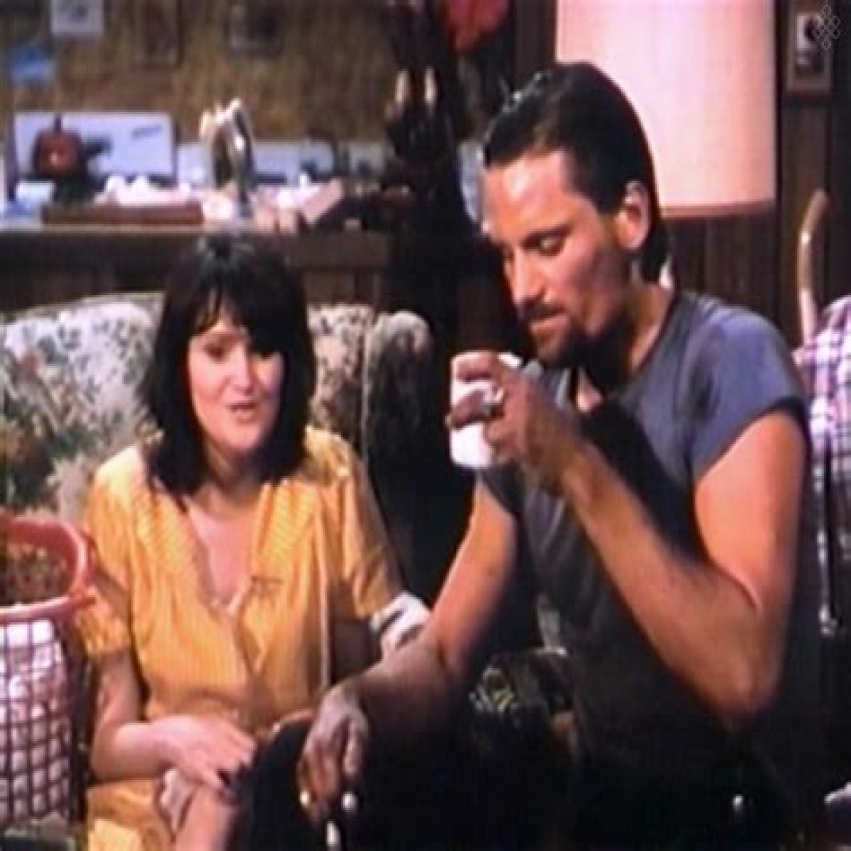 Exene Cervenka and Viggo Mortensen
