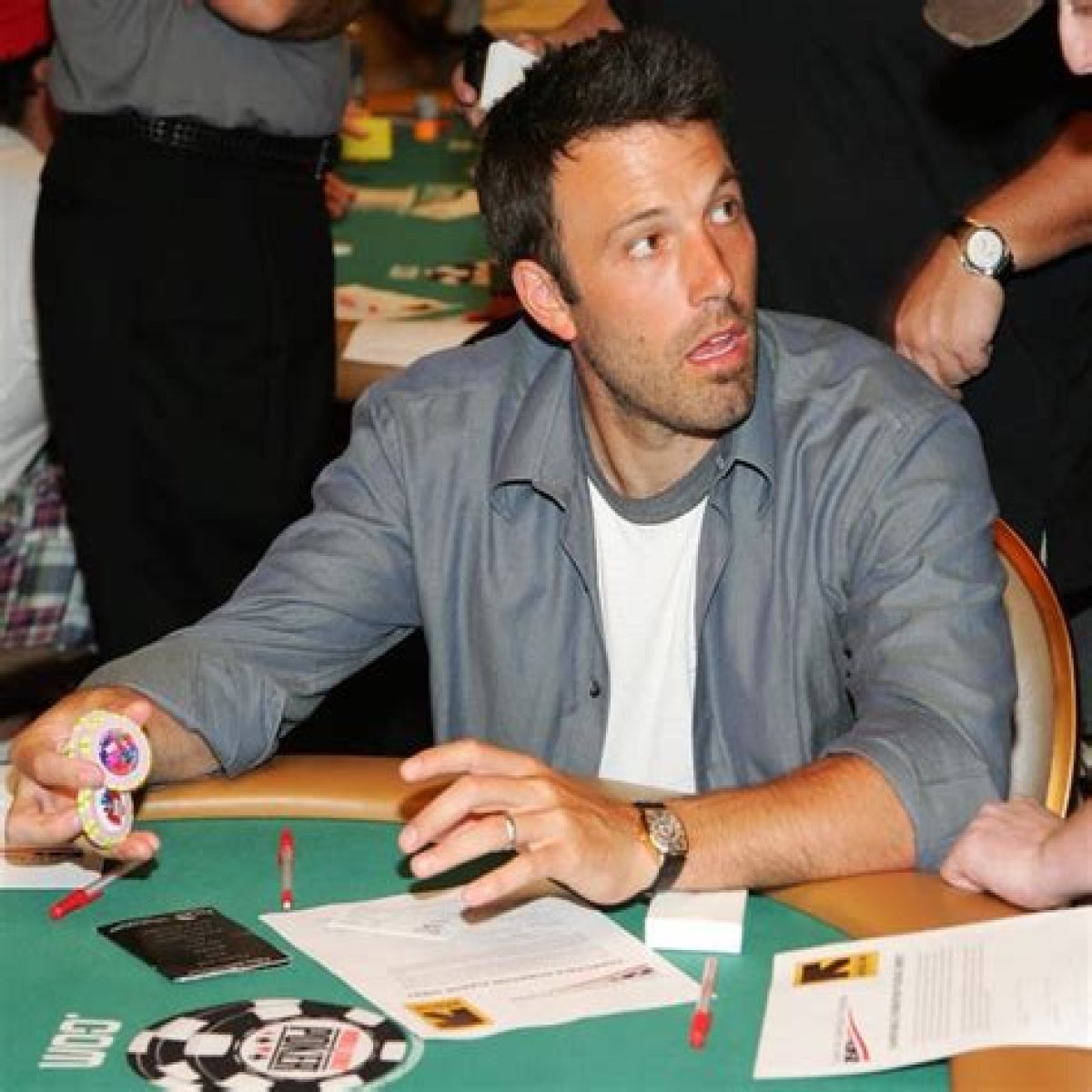 Five of The Best Celebrity Poker Players, Ben Affleck Included