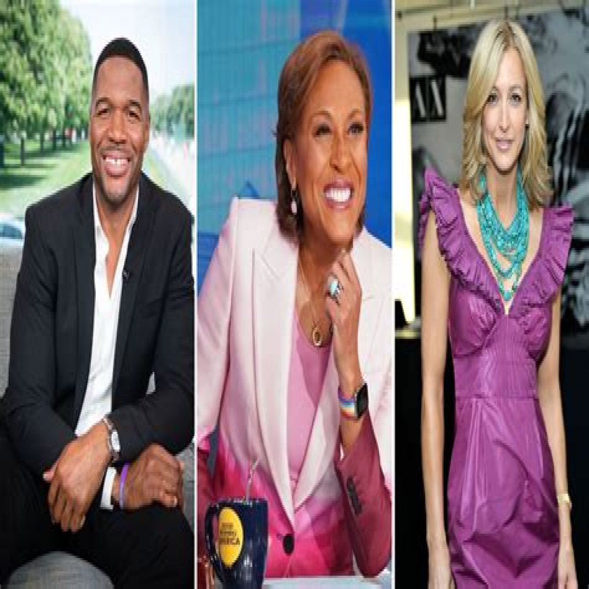 GMA hosts' vastly different net worths revealed - Michael Strahan, Robin Roberts, Lara Spencer and more