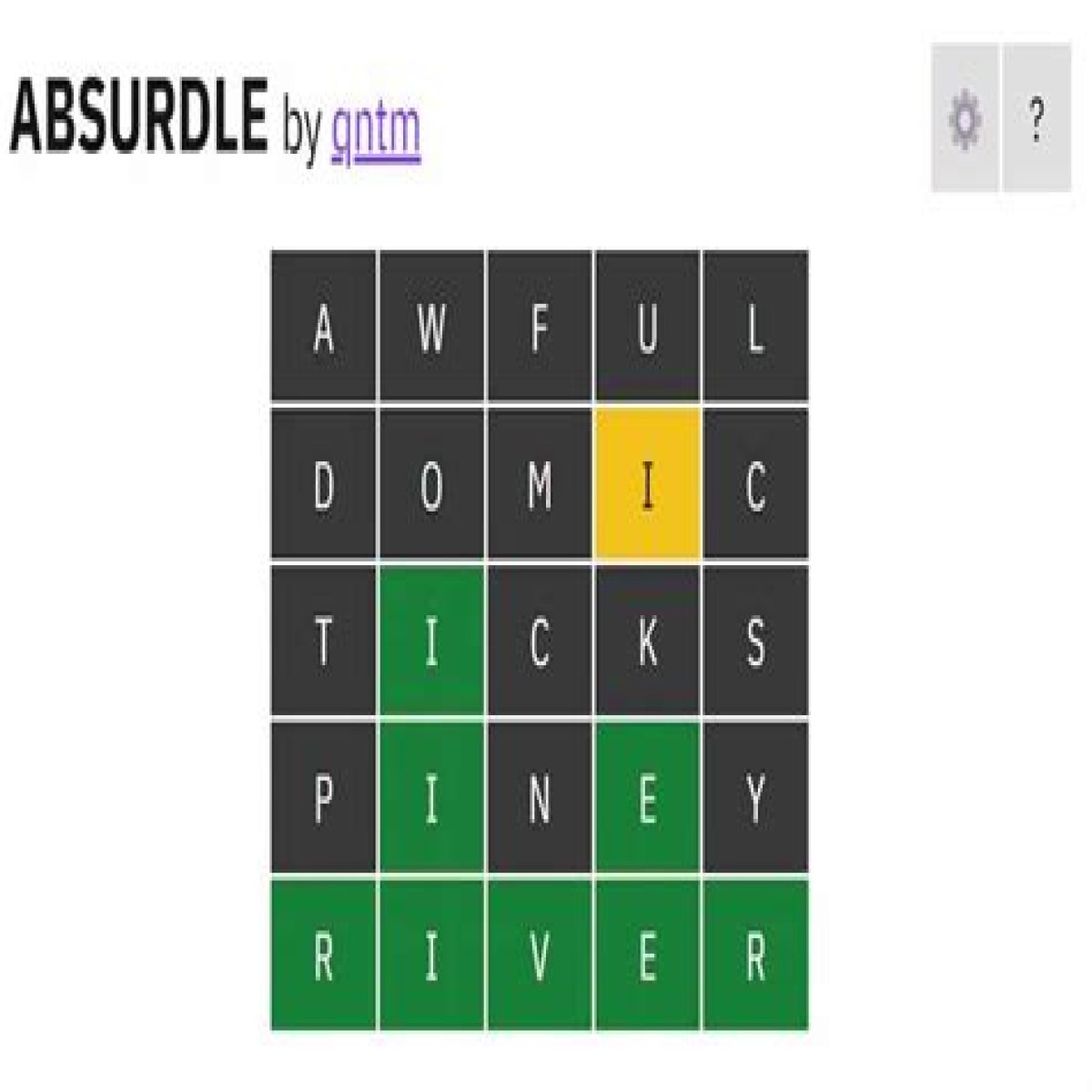 How and where to play Absurdle