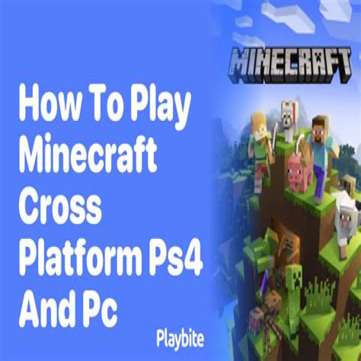 How do you play Minecraft cross-play with friends on other platforms?