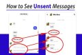 How to See Unsent Messages on Messenger