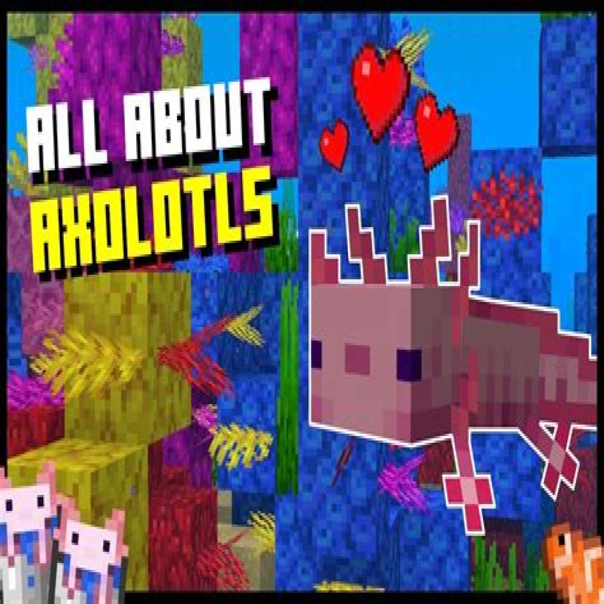 How to tame an axolotl in Minecraft