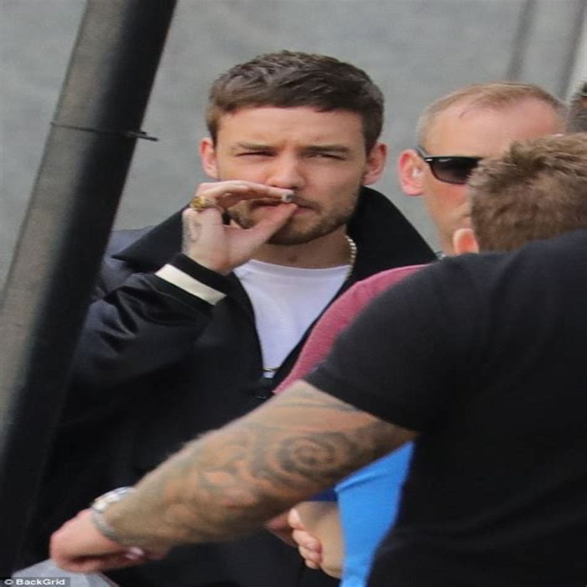 Liam Payne is spotted smoking just months after quitting