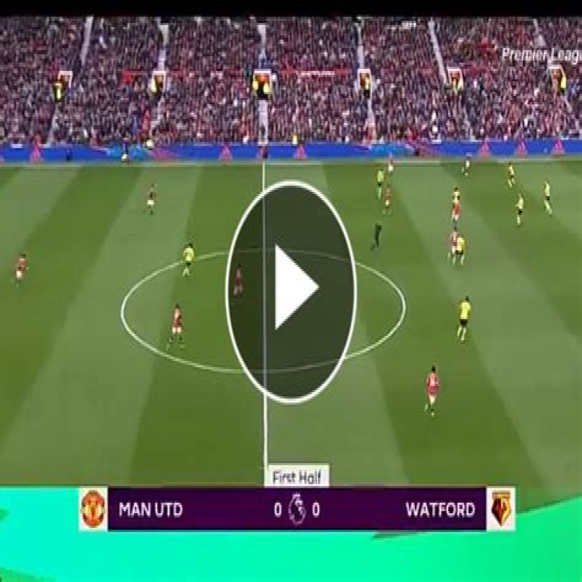 Manchester United Vs Watford LIVE MATCH Updates!