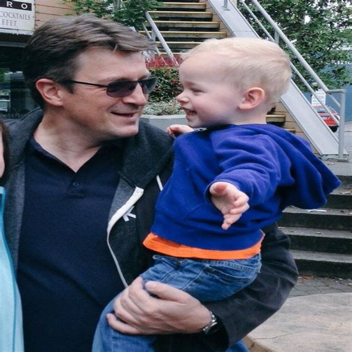 Nathan Fillion Kids
