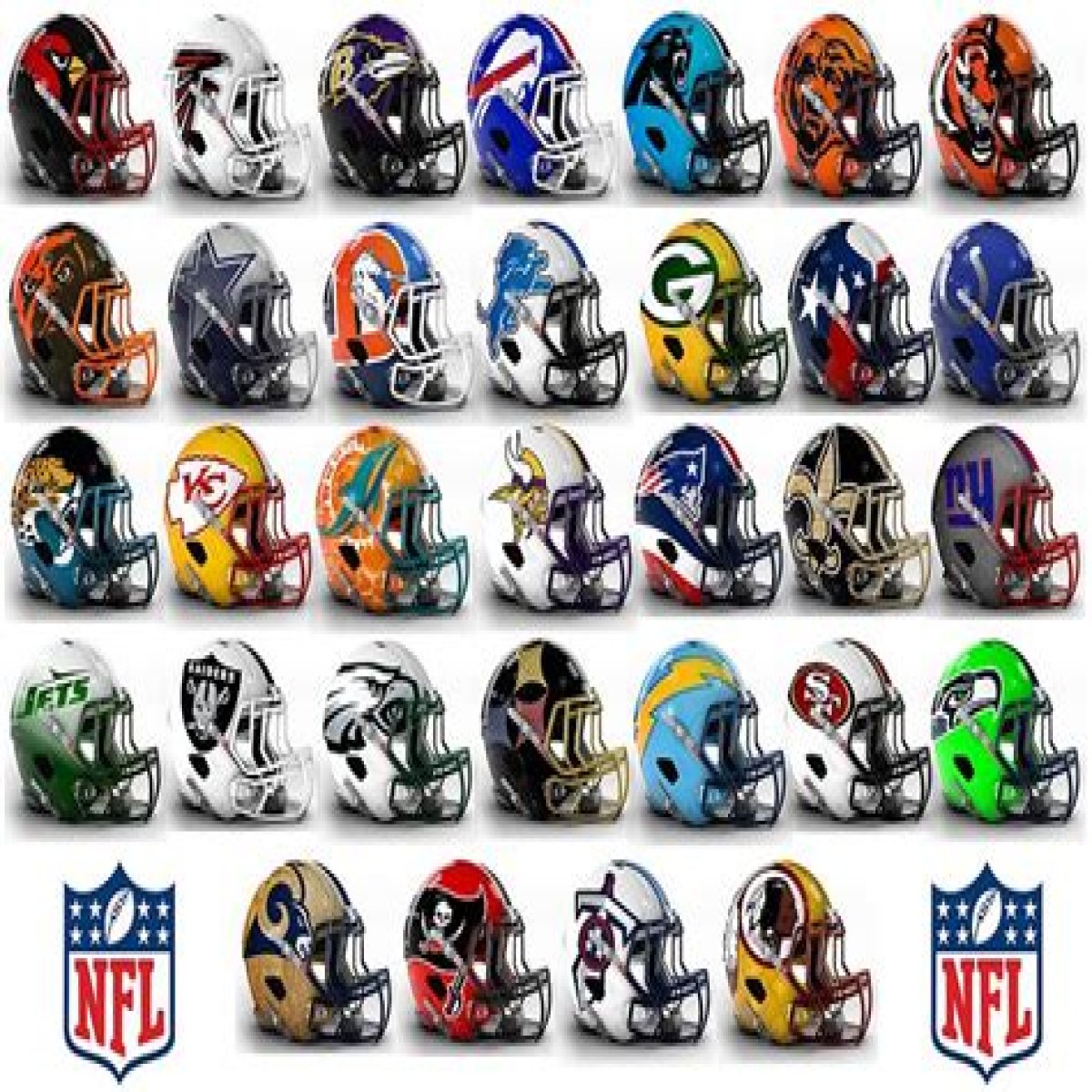 NFL Logos & Helmets Ranked | Worst To Best List