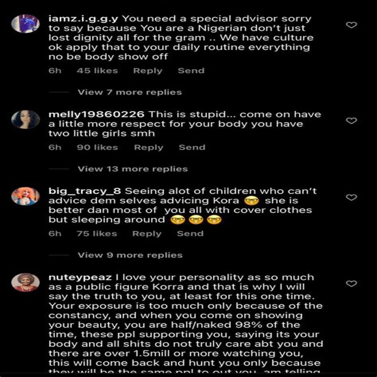 Respect your body- Korra Obidi dragged over her recent photo, she responds