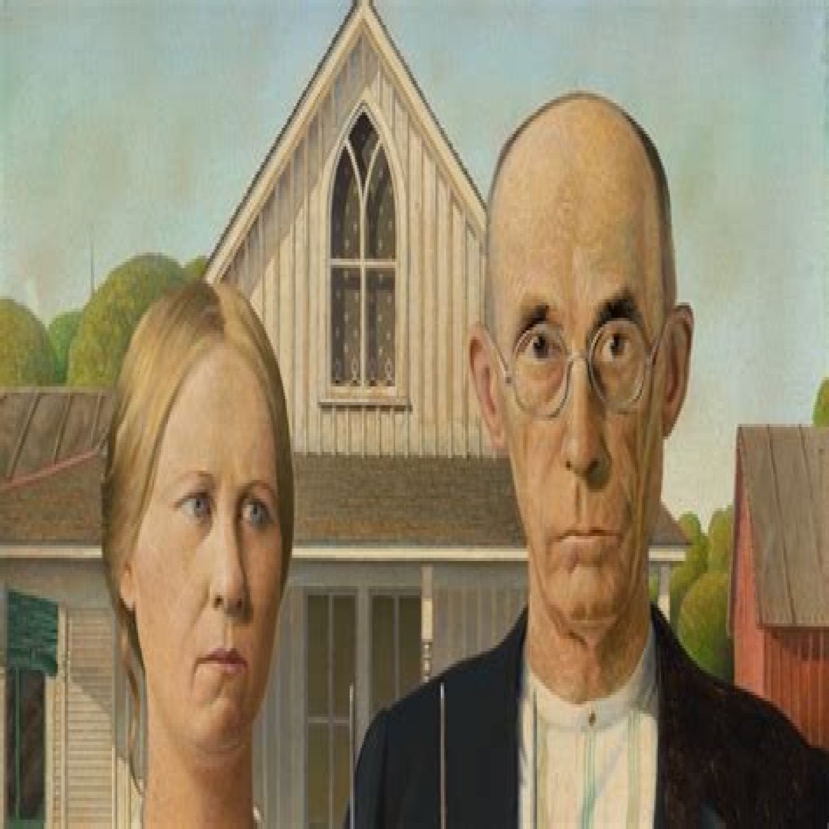 The Weird Story Behind The Couple That Inspired The American Gothic Painting
